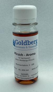 Goldberg Pfirsich Aroma - natürliches Aroma 60ml